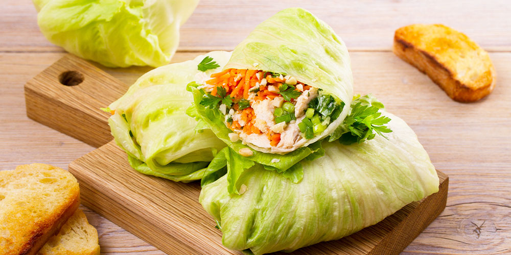 Primex Garden Center -How to Grow & Enjoy Your Own Lettuce-lettuce wrap