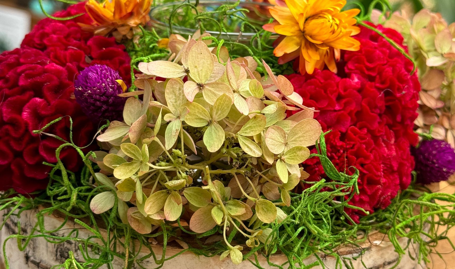 Primex Garden Center-Glenside-Pennsylvania-Dried Centerpiece Workshop