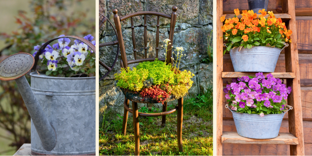 Primex Garden Center-Glenside-Pennsylvania-Creative Gardening with Everyday Items-repurposed items